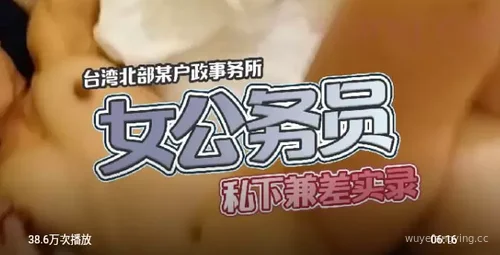 台湾骚货公务员的私下兼职生活