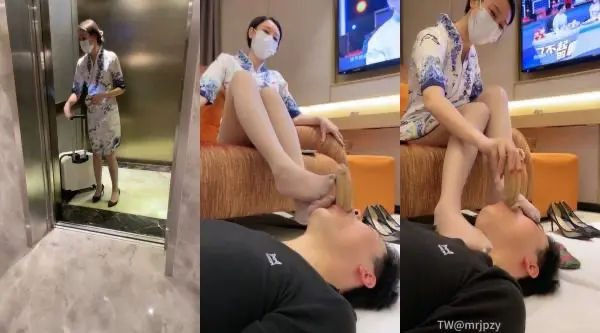 空姐S女王调教 稀缺重度变态调教女王 粗口淫语调教恋足男 原味丝袜新的体验 狗只能越来越贱 对主要求无条件服从