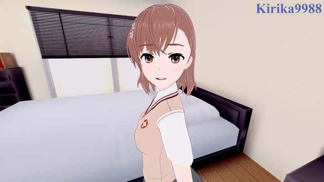 御坂美琴和我在卧室里进行了激烈的性爱